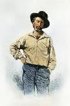 Walt Whitman (1819-1892)-Samuel Hollyer-Giclee Print