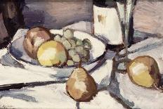Still Life with Melons and Grapes-Samuel John Peploe-Giclee Print