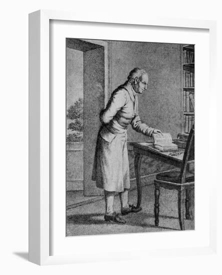 Samuel Johnson - drawing-Antoine Louis Francois Sergent-marceau-Framed Giclee Print