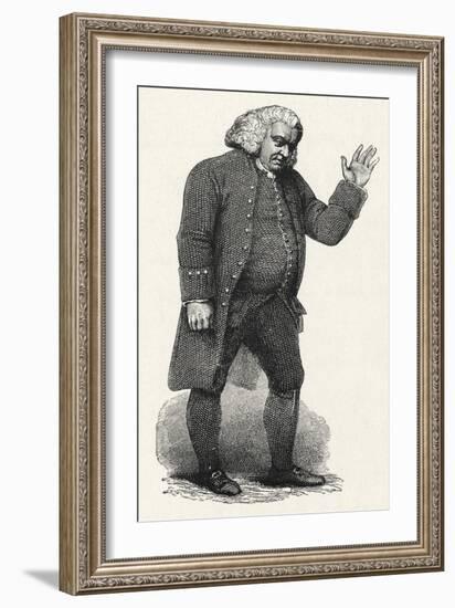 Samuel Johnson - English-William Finden-Framed Giclee Print