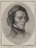 Portrait of the Late Lord Tennyson as a Young Man-Samuel Lawrence-Framed Giclee Print