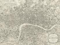 A Plan of London, 1831-Samuel Lewis-Giclee Print