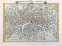 A Plan of London, 1831-Samuel Lewis-Laminated Giclee Print