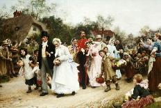 The Village Wedding-Samuel Luke Fildes-Premier Image Canvas