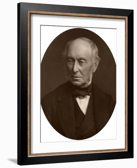 Samuel Morley, Mp, Industrialist and Politician, 1882-Lock & Whitfield-Framed Photographic Print