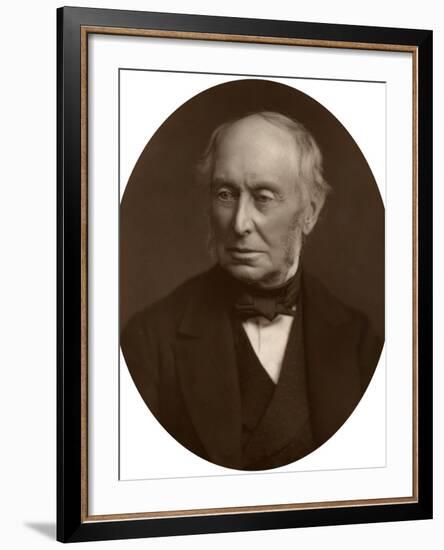 Samuel Morley, Mp, Industrialist and Politician, 1882-Lock & Whitfield-Framed Photographic Print