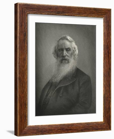 Samuel Morse, US Telegraph Inventor-Science, Industry and Business Library-Framed Photographic Print