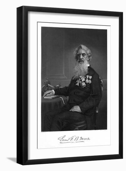 Samuel Morse-Alonzo Chappel-Framed Art Print