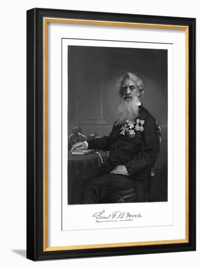 Samuel Morse-Alonzo Chappel-Framed Art Print