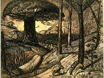 Tintagel Castle, Approaching Rain, 19th Century-Samuel Palmer-Framed Giclee Print