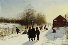 The Goat Cart, 1882-Samuel S. Carr-Laminated Giclee Print