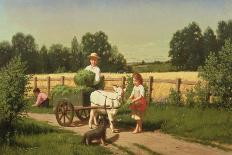 The Goat Cart, 1882-Samuel S. Carr-Laminated Giclee Print