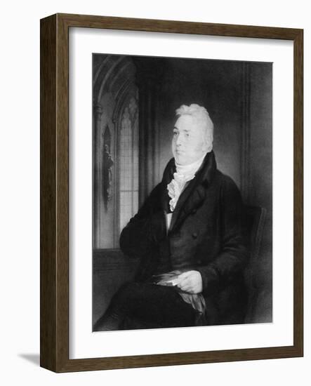 Samuel Taylor Coleridge, English Poet, Critic, and Philosopher, 19th Century-Washington Allston-Framed Giclee Print