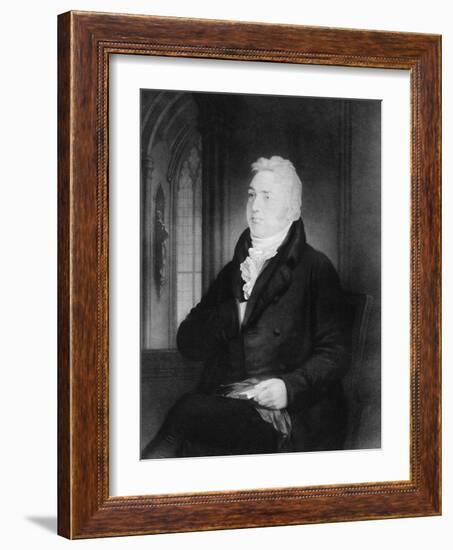 Samuel Taylor Coleridge, English Poet, Critic, and Philosopher, 19th Century-Washington Allston-Framed Giclee Print