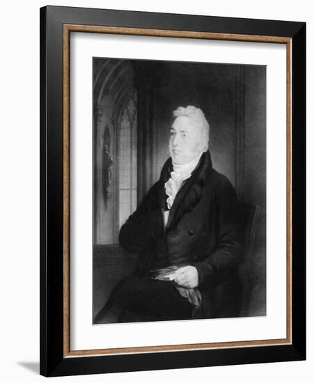 Samuel Taylor Coleridge, English Poet, Critic, and Philosopher, 19th Century-Washington Allston-Framed Giclee Print