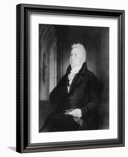 Samuel Taylor Coleridge, English Poet, Critic, and Philosopher, 19th Century-Washington Allston-Framed Giclee Print