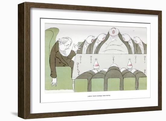 Samuel Taylor Coleridge, Table-Talking, 1904-Max Beerbohm-Framed Giclee Print