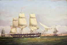 The Baltimore Clippership Carrier Dove, 1856-Samuel Walters-Giclee Print