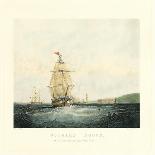 Portrait of the "Isis," a Steam and Sail Ship-Samuel Walters-Giclee Print