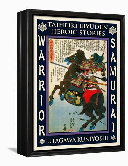 Samurai Aigo Hisamitsu-Kuniyoshi Utagawa-Framed Premier Image Canvas