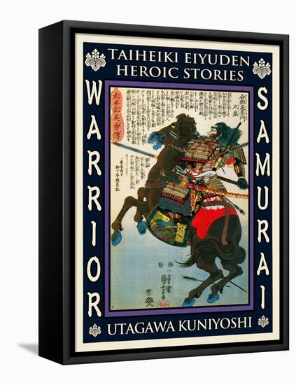 Samurai Aigo Hisamitsu-Kuniyoshi Utagawa-Framed Premier Image Canvas