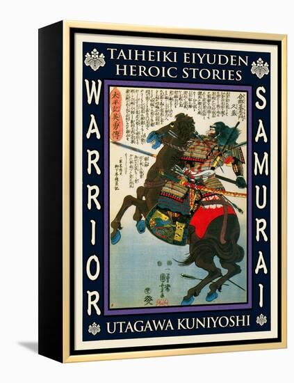 Samurai Aigo Hisamitsu-Kuniyoshi Utagawa-Framed Premier Image Canvas