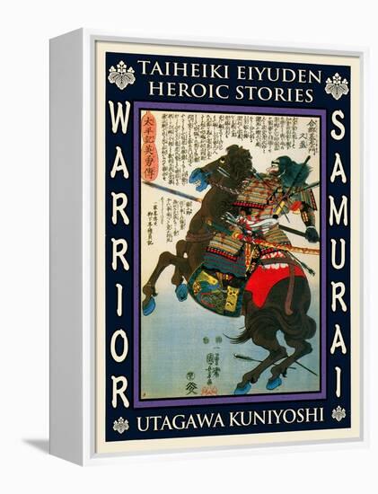 Samurai Aigo Hisamitsu-Kuniyoshi Utagawa-Framed Premier Image Canvas