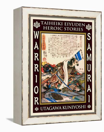 Samurai Akechi Mitsuchika-Kuniyoshi Utagawa-Framed Premier Image Canvas