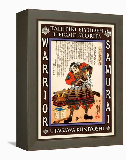 Samurai Asakura Yoshikage-Kuniyoshi Utagawa-Framed Premier Image Canvas