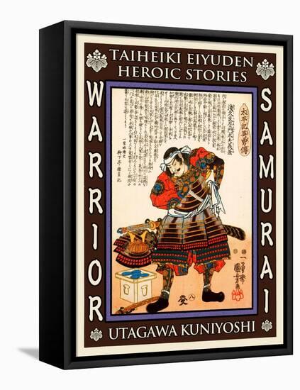 Samurai Asakura Yoshikage-Kuniyoshi Utagawa-Framed Premier Image Canvas