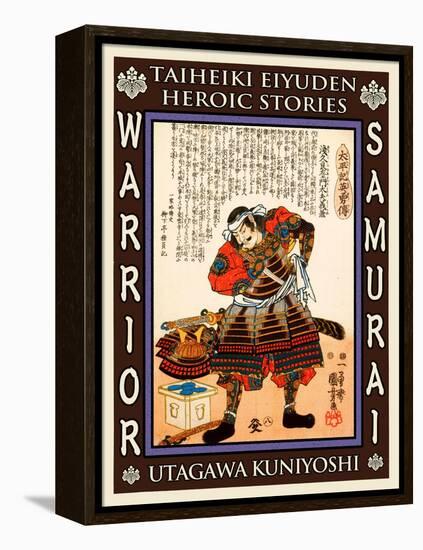 Samurai Asakura Yoshikage-Kuniyoshi Utagawa-Framed Premier Image Canvas