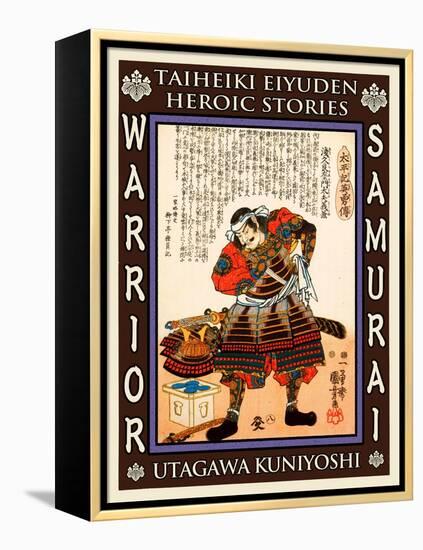 Samurai Asakura Yoshikage-Kuniyoshi Utagawa-Framed Premier Image Canvas