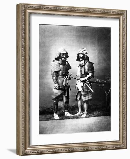 Samurai, C.1860-80-Felice Beato-Framed Photographic Print