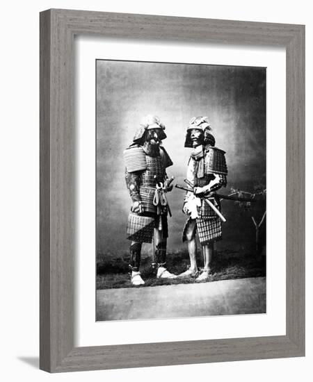 Samurai, C.1860-80-Felice Beato-Framed Photographic Print