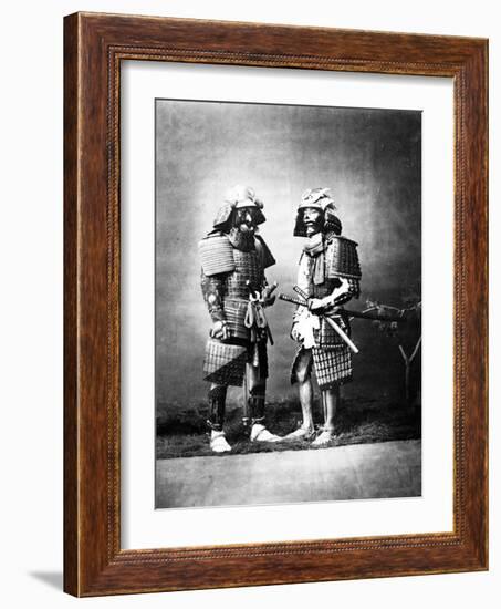 Samurai, C.1860-80-Felice Beato-Framed Photographic Print