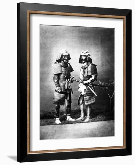 Samurai, C.1860-80-Felice Beato-Framed Photographic Print