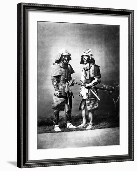 Samurai, C.1860-80-Felice Beato-Framed Photographic Print