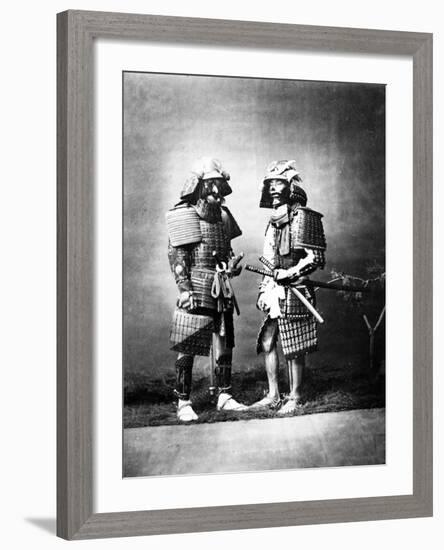 Samurai, C.1860-80-Felice Beato-Framed Photographic Print