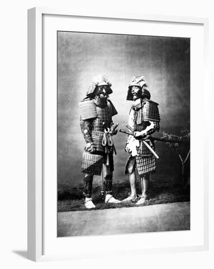 Samurai, C.1860-80-Felice Beato-Framed Photographic Print