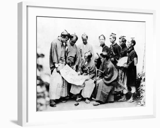 Samurai, C.1868-Felice Beato-Framed Photographic Print