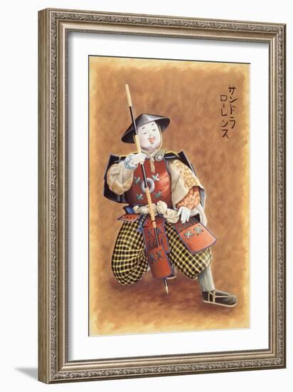 Samurai Doll, 1997-Sandra Lawrence-Framed Giclee Print