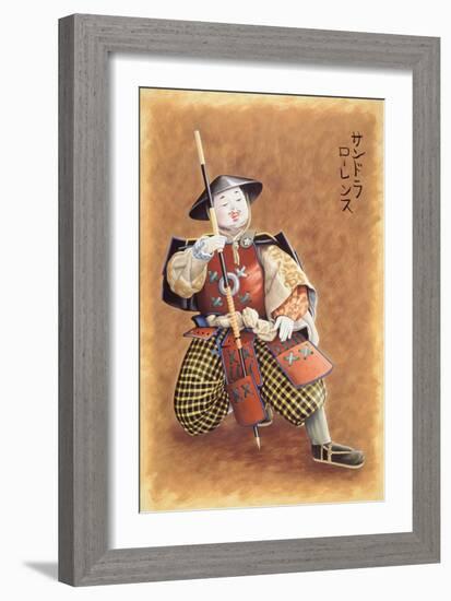 Samurai Doll, 1997-Sandra Lawrence-Framed Giclee Print