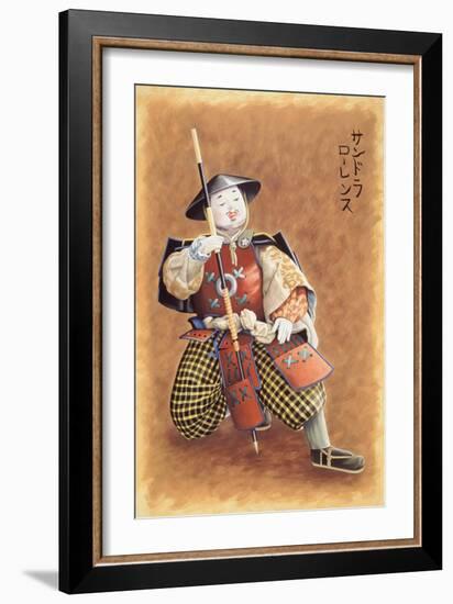 Samurai Doll, 1997-Sandra Lawrence-Framed Giclee Print