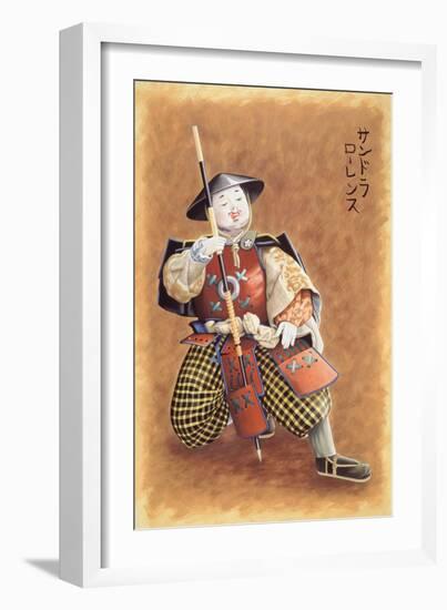 Samurai Doll, 1997-Sandra Lawrence-Framed Giclee Print