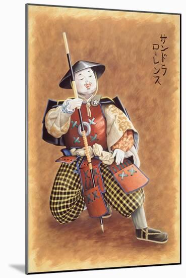 Samurai Doll, 1997-Sandra Lawrence-Mounted Giclee Print