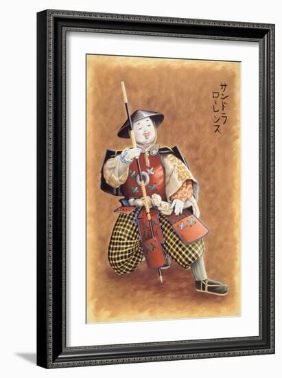 Samurai Doll, 1997-Sandra Lawrence-Framed Giclee Print