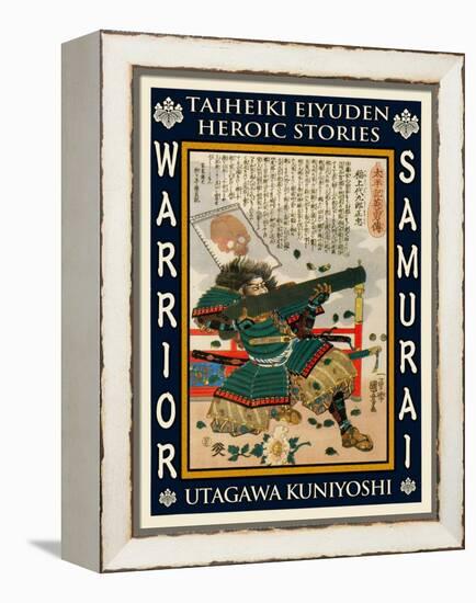 Samurai Inoue Nagayoshi-Kuniyoshi Utagawa-Framed Premier Image Canvas