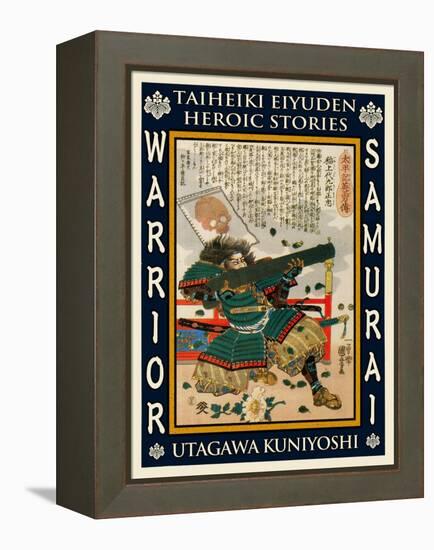 Samurai Inoue Nagayoshi-Kuniyoshi Utagawa-Framed Premier Image Canvas