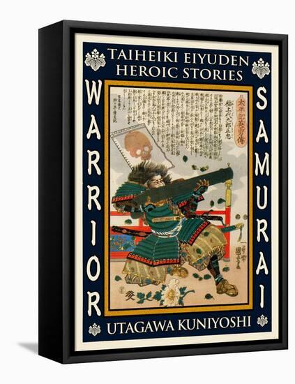 Samurai Inoue Nagayoshi-Kuniyoshi Utagawa-Framed Premier Image Canvas