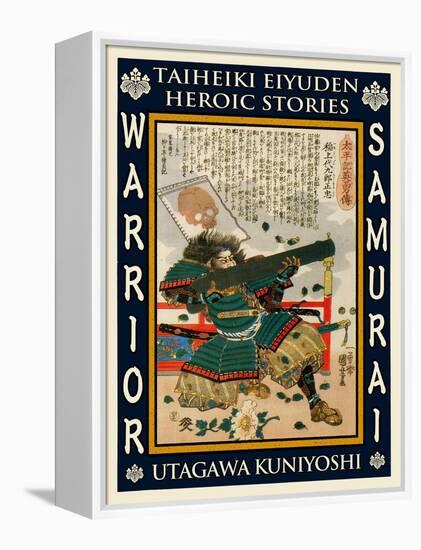 Samurai Inoue Nagayoshi-Kuniyoshi Utagawa-Framed Premier Image Canvas